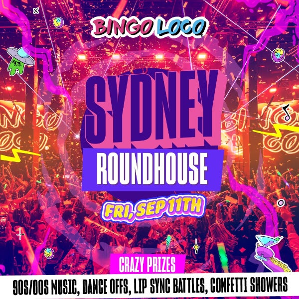 Bingo Loco 2026 live concert poster